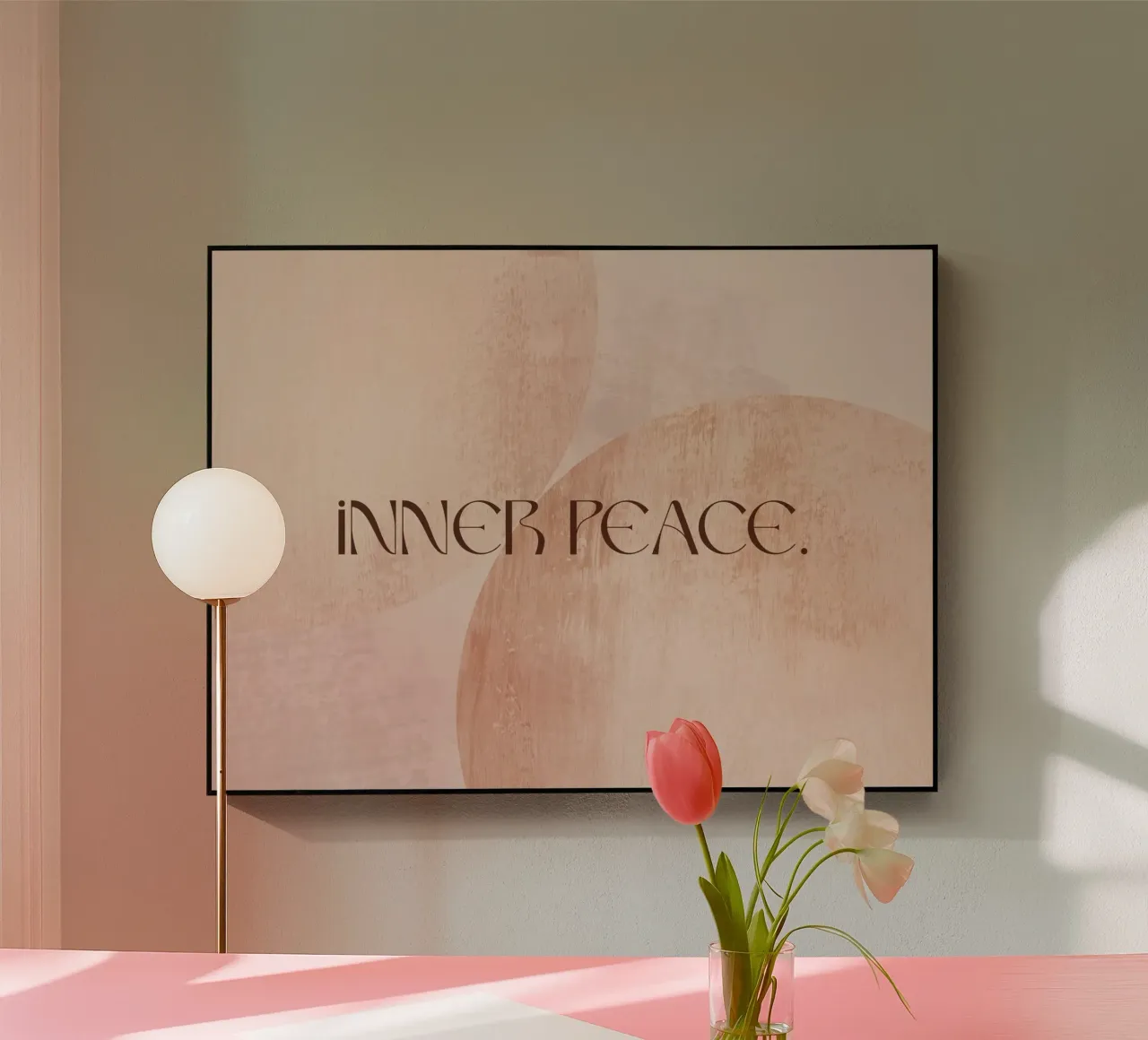 INNER PEACE plexiglass da treechild