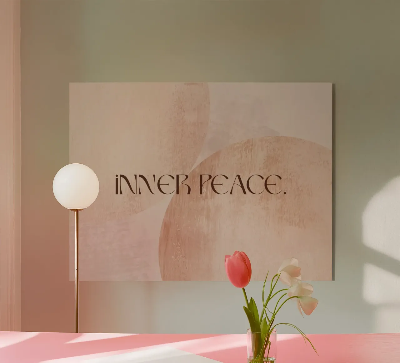 INNER PEACE plexiglass da treechild