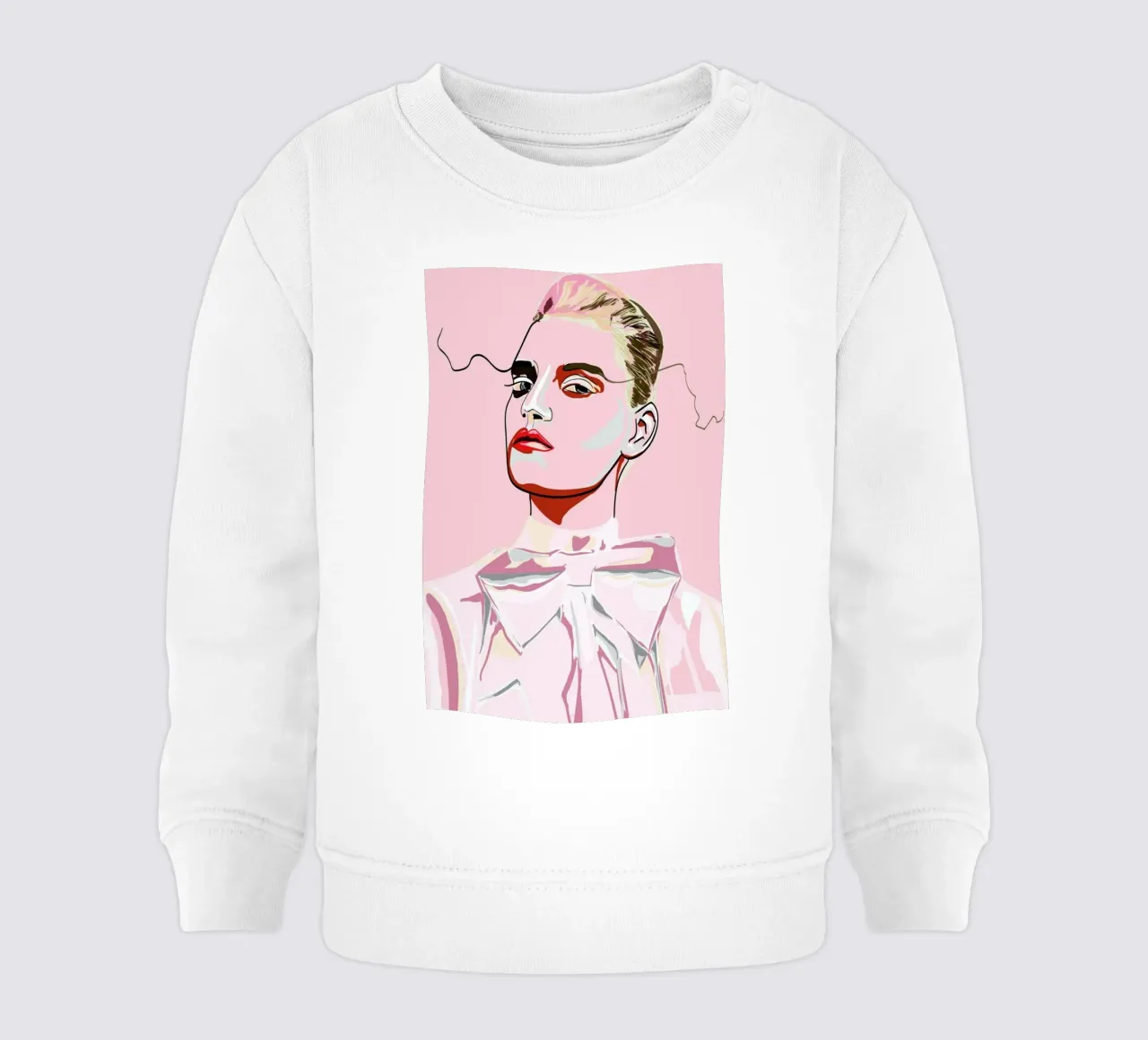 Pretty in Pink 1 felpa neonato da Marcell Naubert