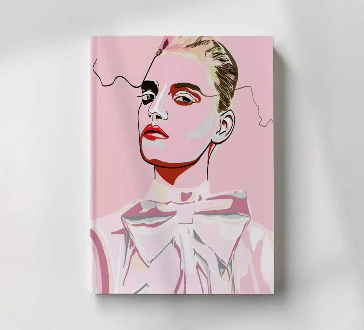 Pretty in Pink 1 notebook by Marcell Naubert