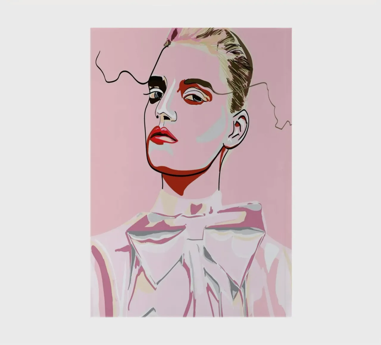 Pretty in Pink 1 notebook by Marcell Naubert