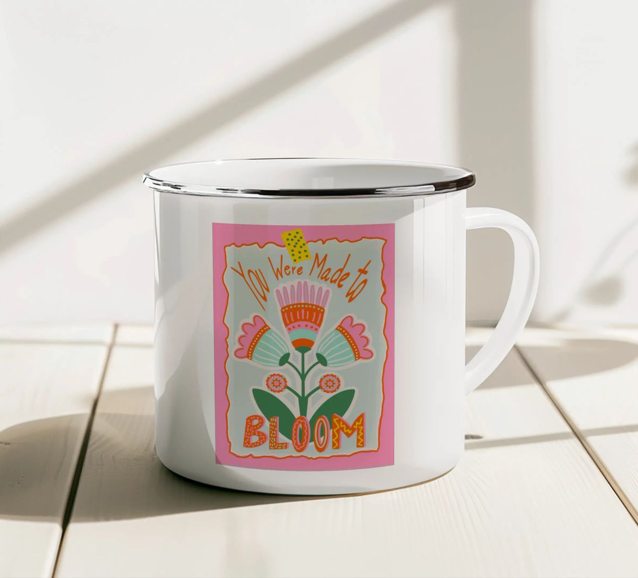 You Were Made to BLOOM 2.0 tazza in smalto da Miris bunte Modewelt