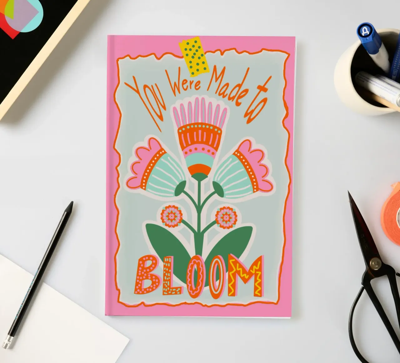 You Were Made to BLOOM 2.0 notebook by Miris bunte Modewelt