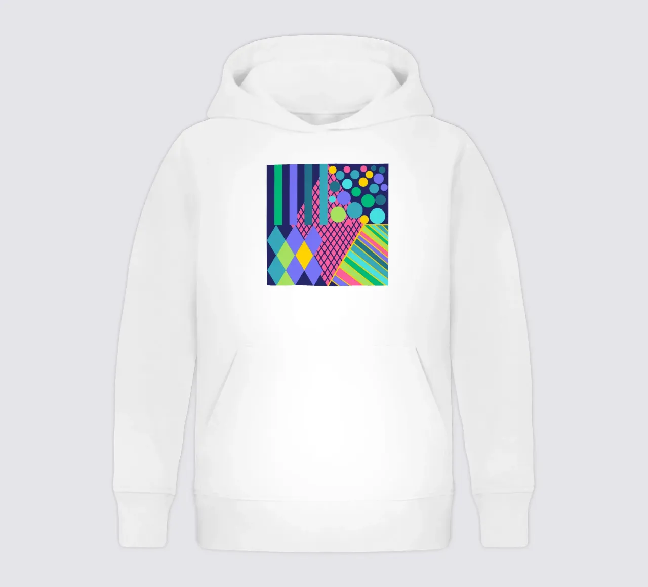Mathe macht glücklich! Dunkelblau kids hoodie by Miris bunte Modewelt