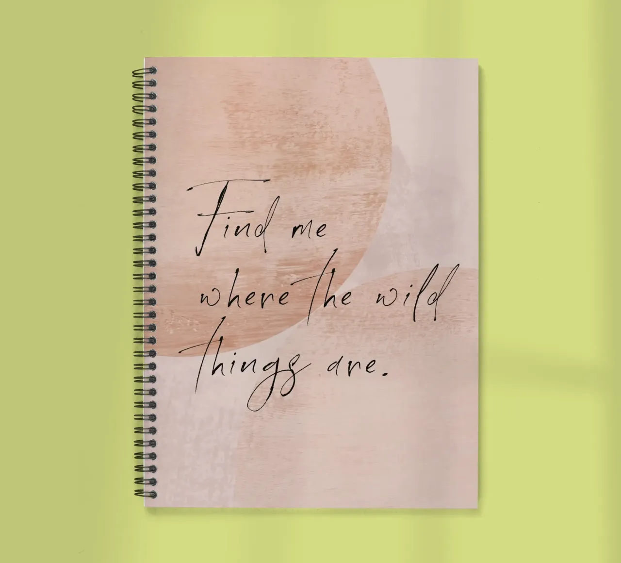 Find me where spiral notebook by treechild