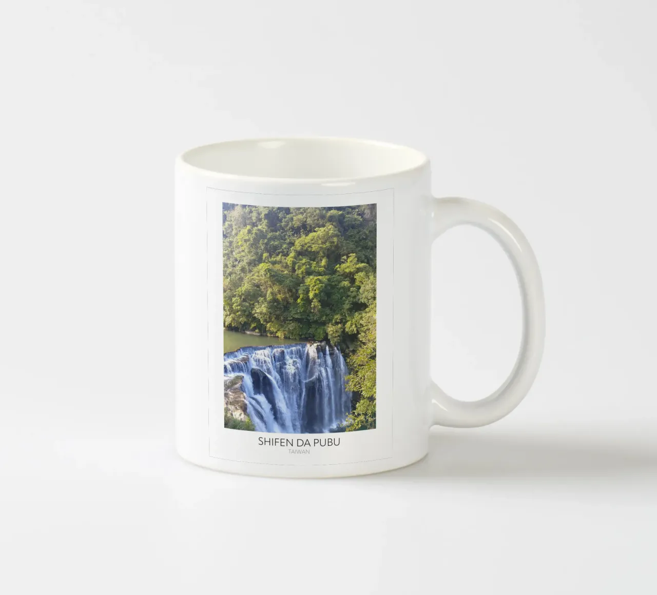 Cascata di Taiwan Shifen tazza in ceramica da Wonderland Photography