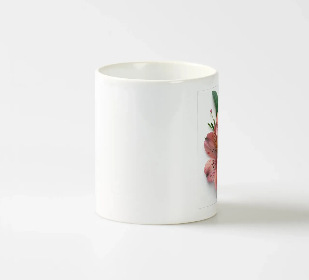 Alstroemeria Flower 3 ceramic mug by Bold Blooms