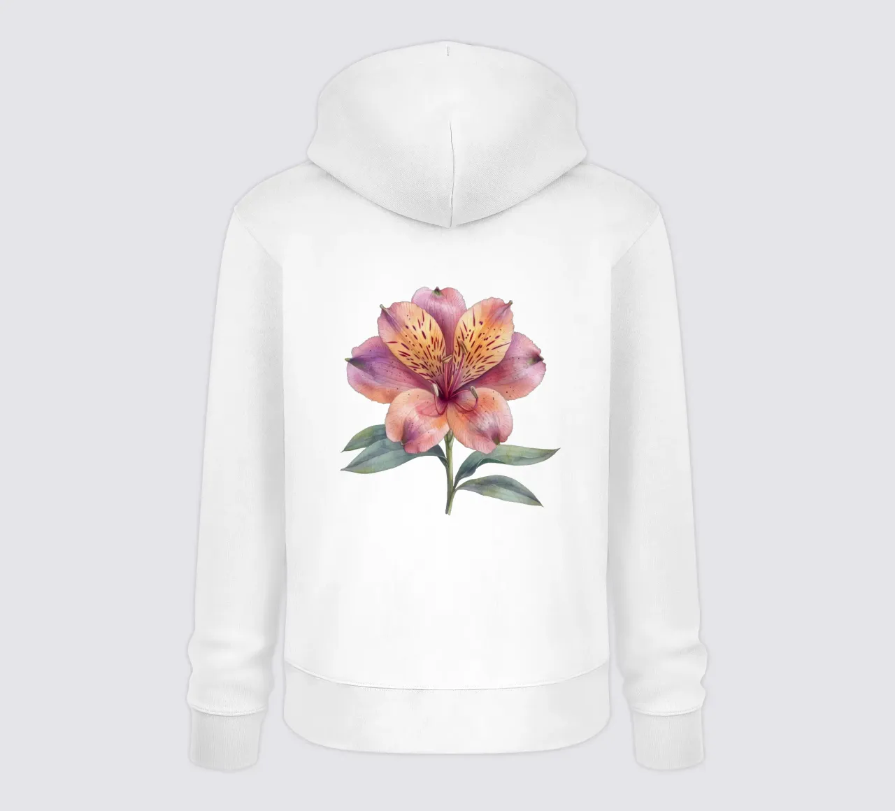 Fiore di alstroemeria 4 felpa con cappuccio da Bold Blooms
