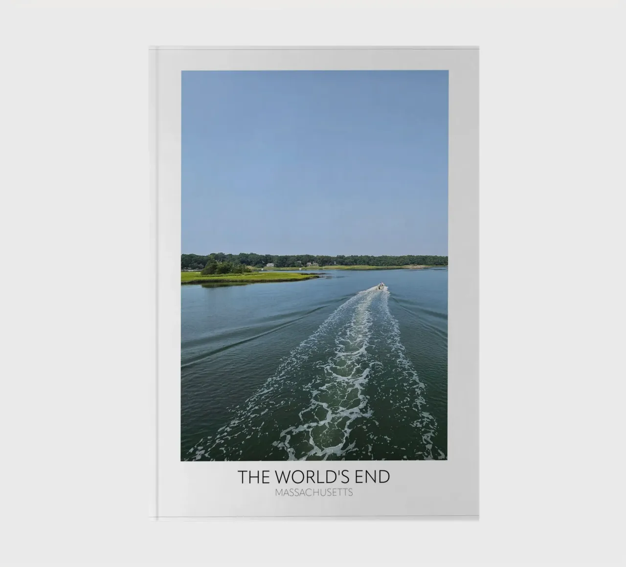 "The Worlds End" Massachusetts notebook by Wonderland Photography