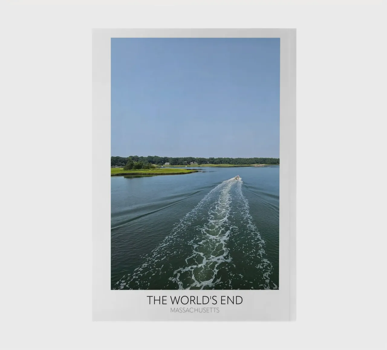 "The Worlds End" Massachusetts notebook by Wonderland Photography