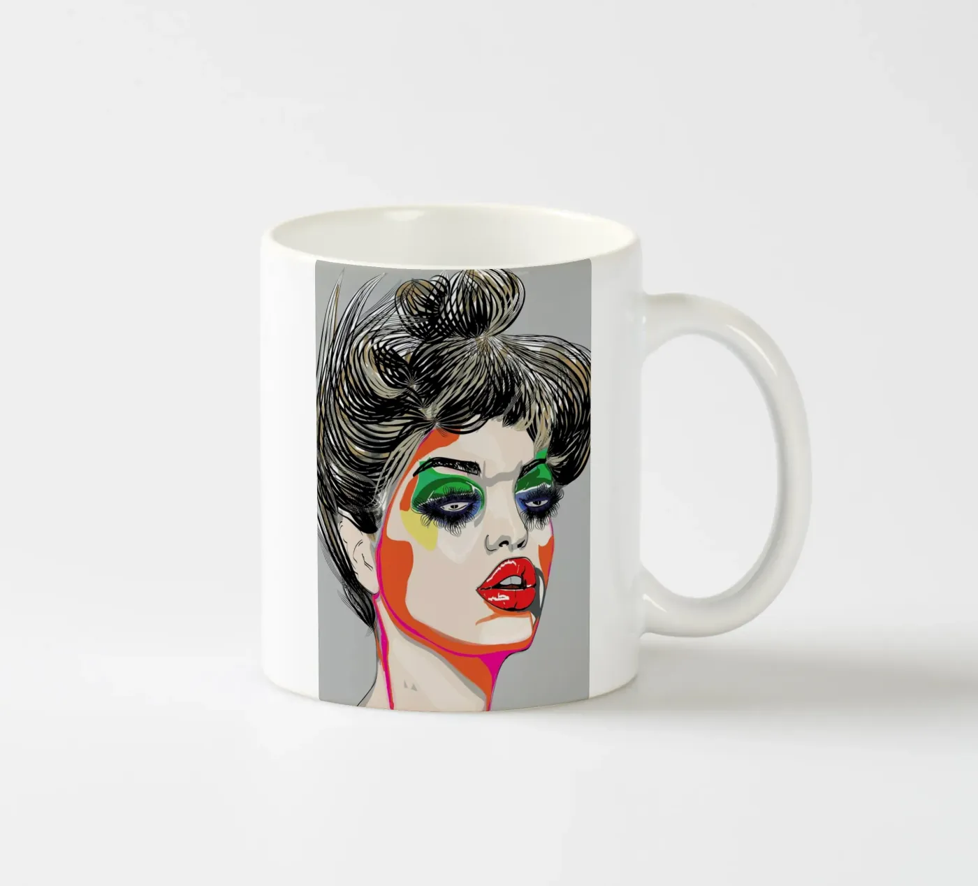 Colours ceramic mug by Marcell Naubert