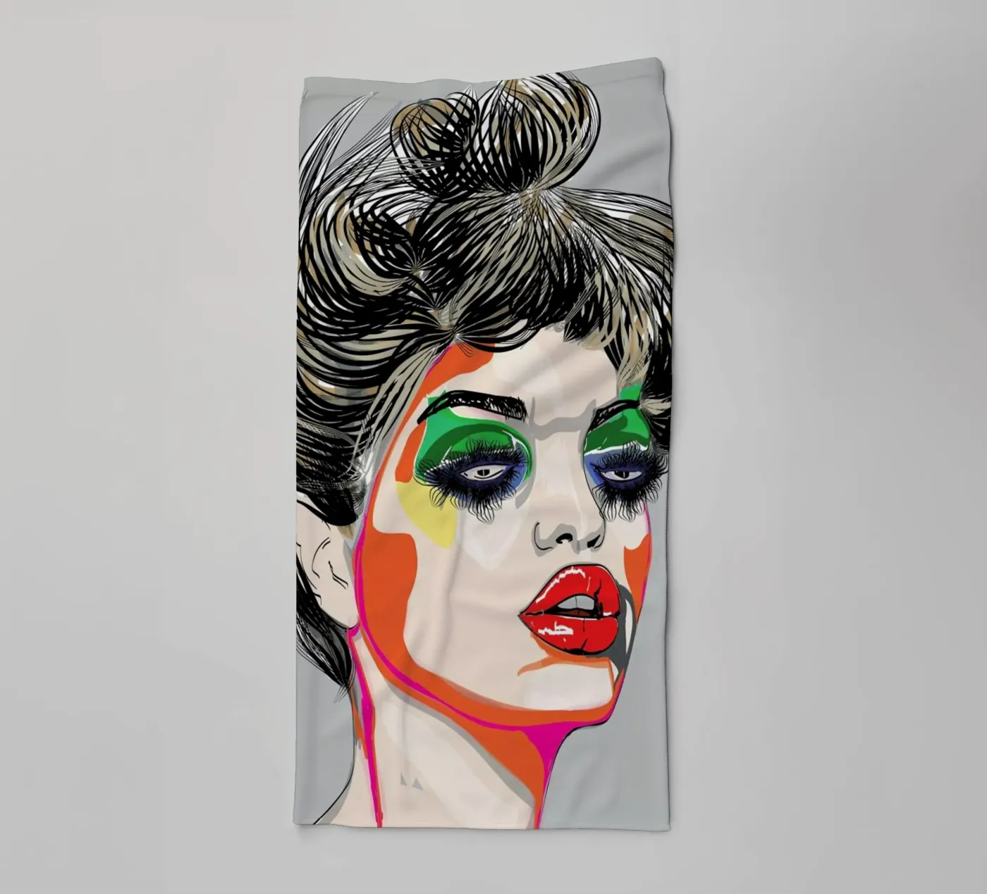 Colours badhanddoek van Marcell Naubert