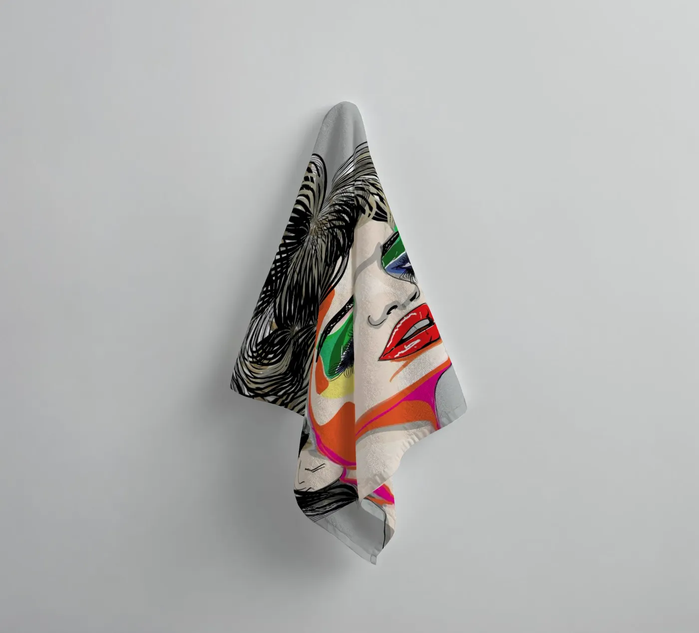 Colours badhanddoek van Marcell Naubert