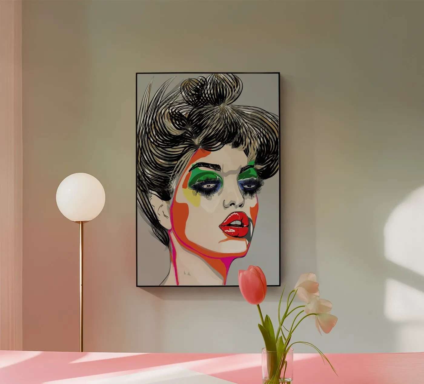 Colours acryl van Marcell Naubert