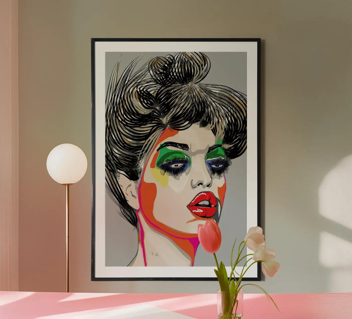 Colours poster van Marcell Naubert