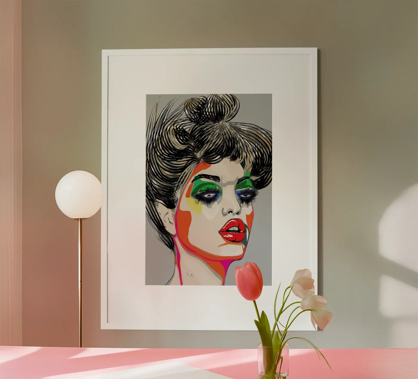 Colours poster van Marcell Naubert