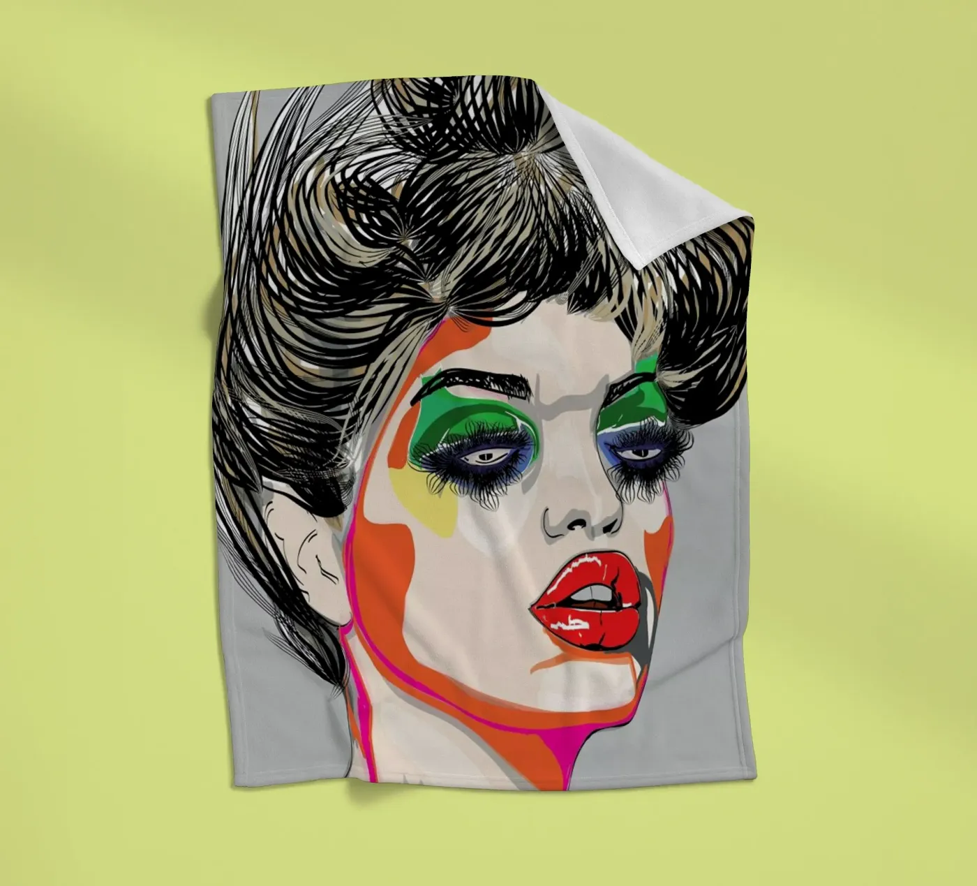 Colours fleecedeken van Marcell Naubert