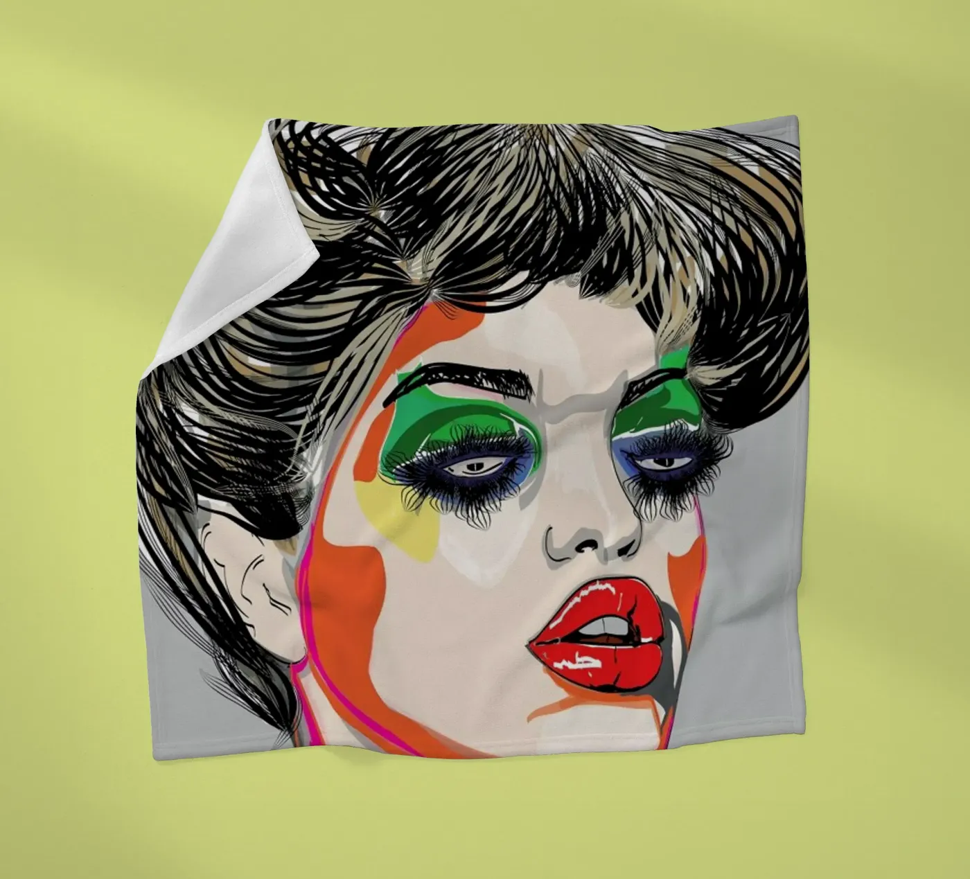 Colours fleecedeken van Marcell Naubert