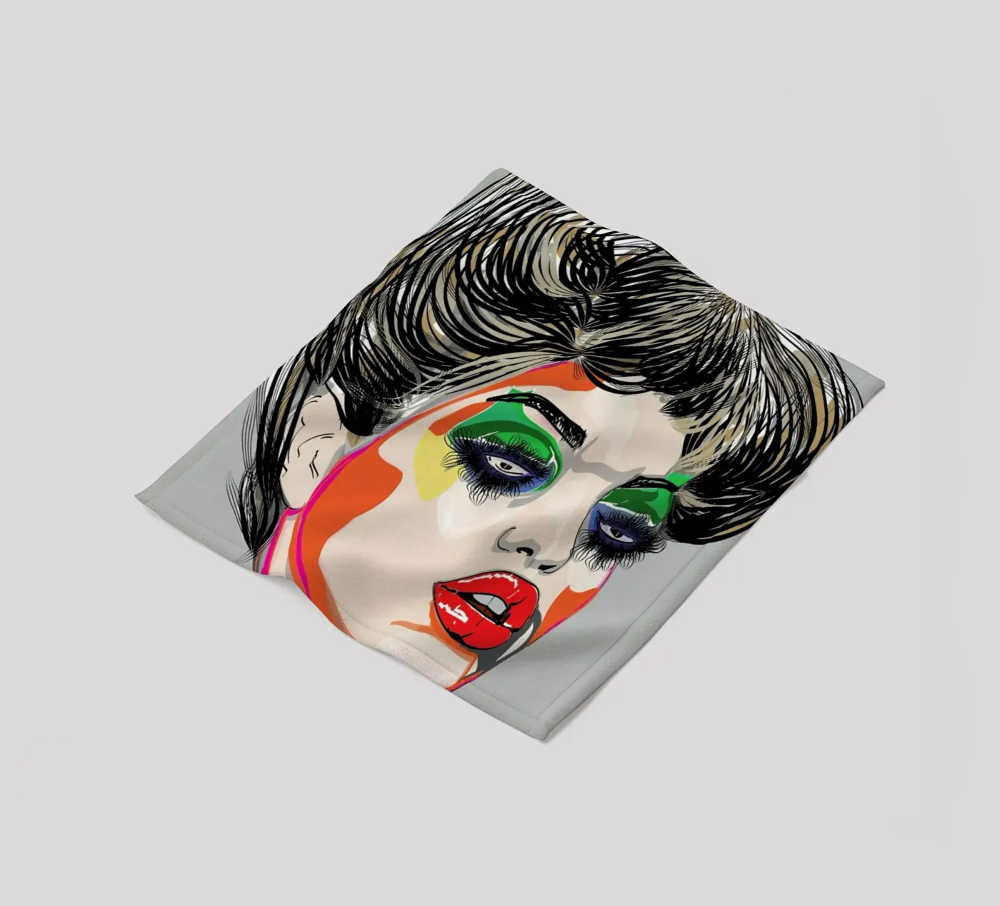 Colours fleecedeken van Marcell Naubert