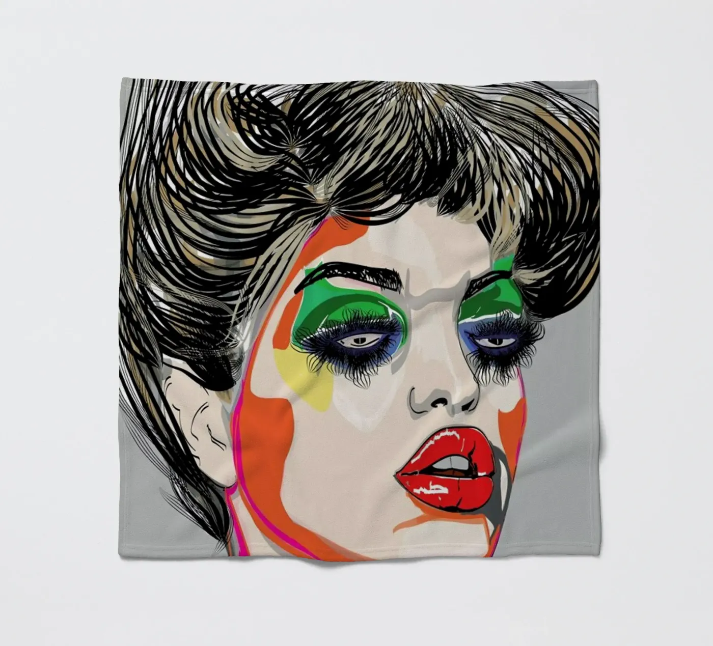 Colours fleecedeken van Marcell Naubert