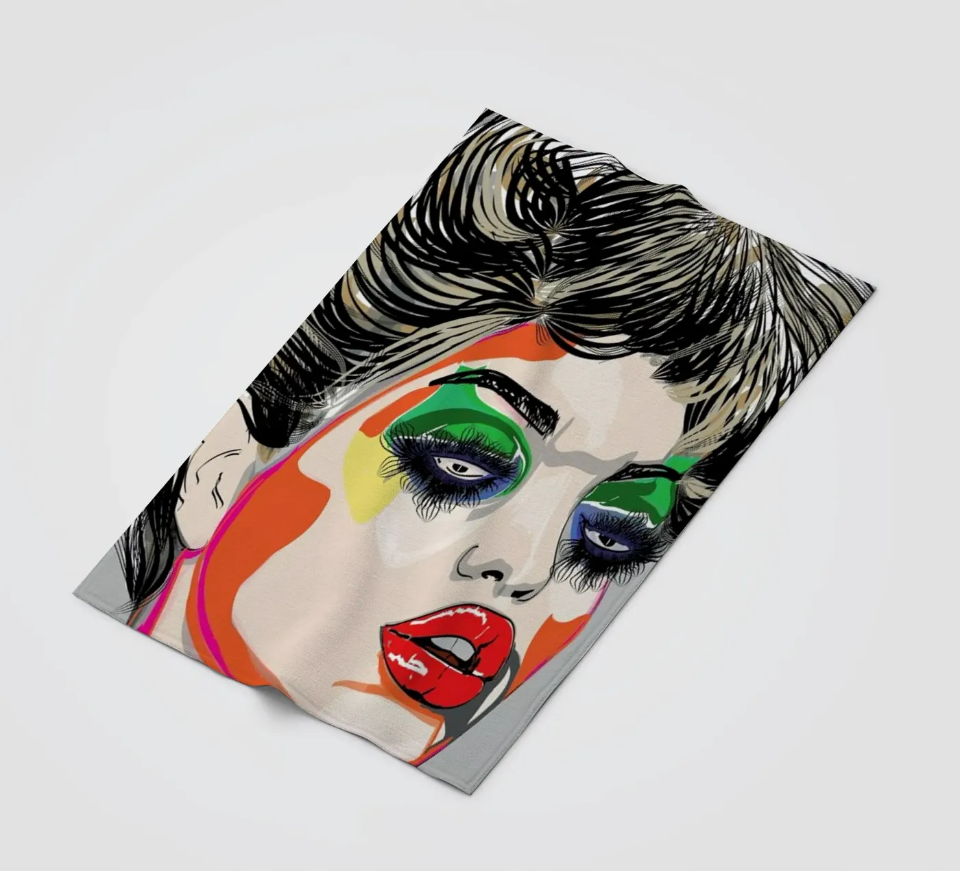 Colours fleecedeken van Marcell Naubert