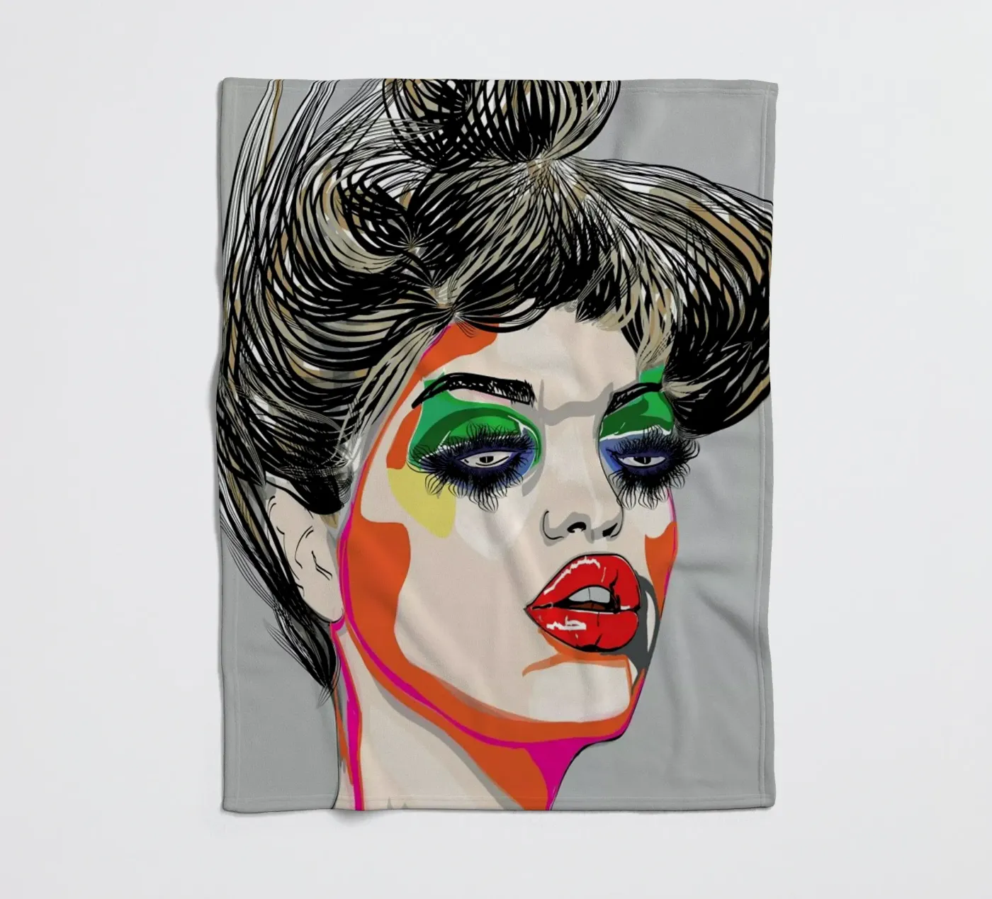 Colours fleecedeken van Marcell Naubert