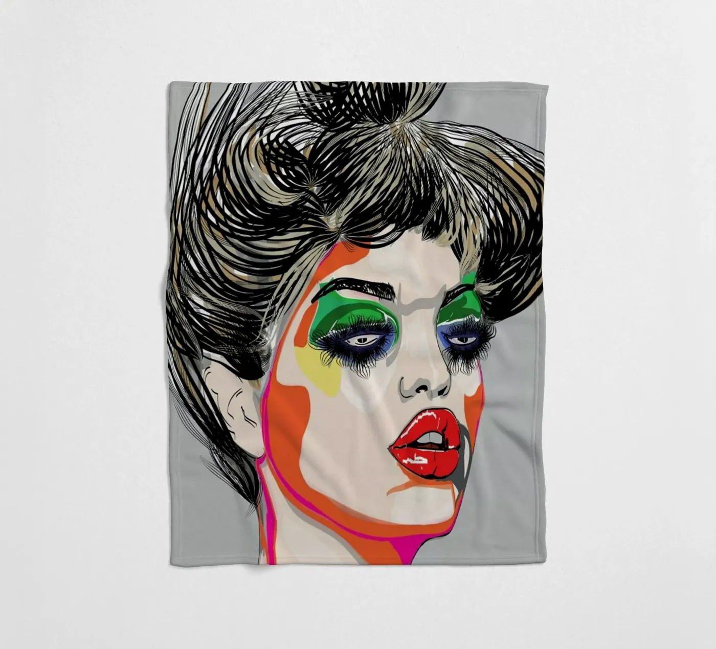 Colours fleecedeken van Marcell Naubert