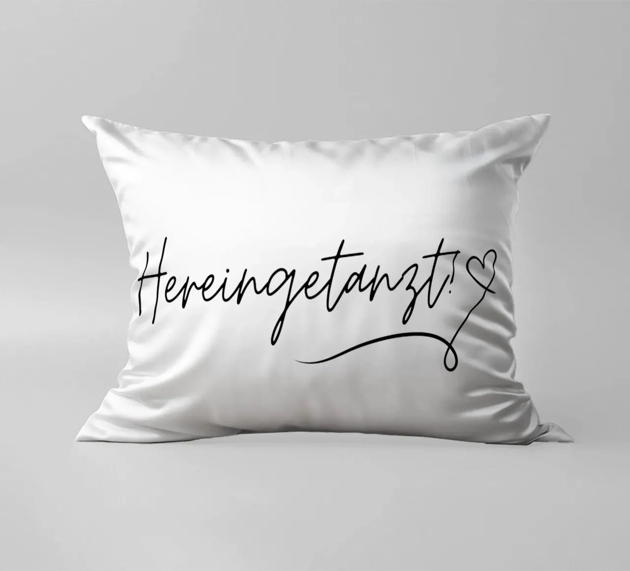 Hereingetanzt - Flur, Eingangsbereich - Willkommen - Gäste cuscino da keinkonzept