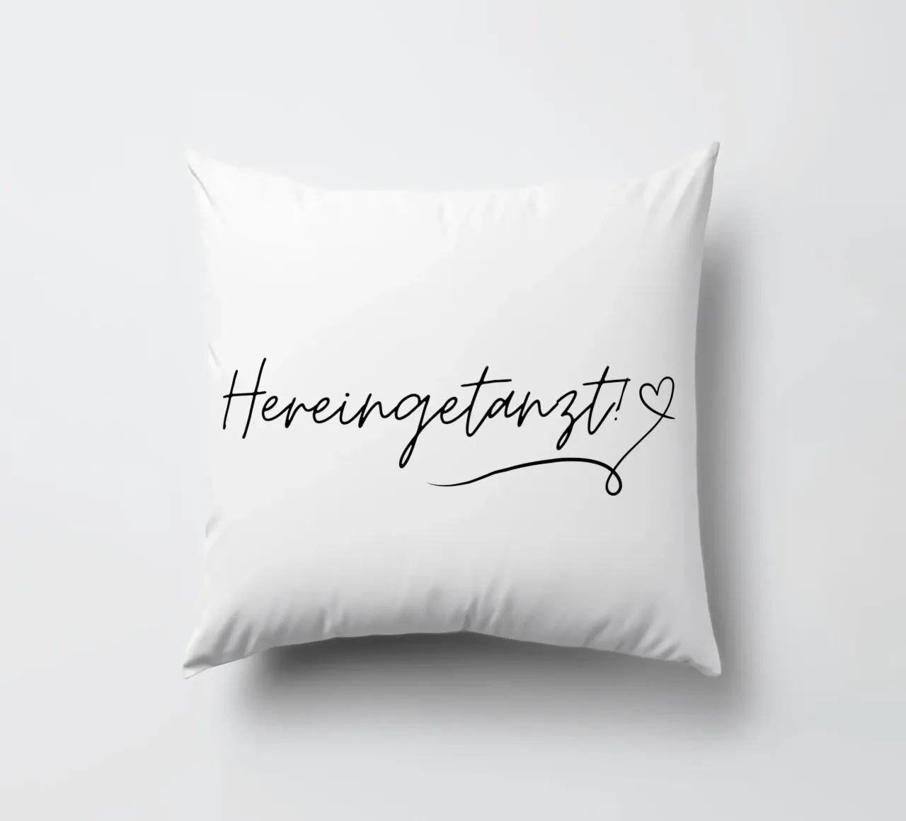 Hereingetanzt - Flur, Eingangsbereich - Willkommen - Gäste cuscino da keinkonzept