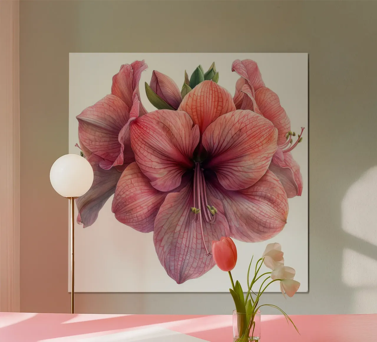 Fiore di Amaryllis 2 poster da Bold Blooms