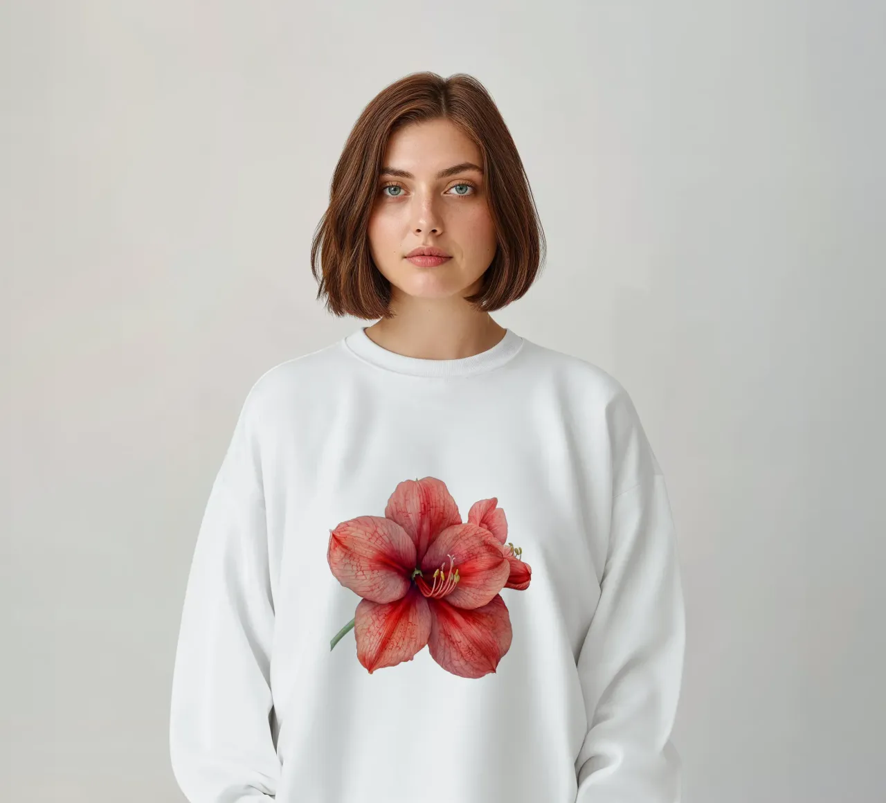 Fiore di Amaryllis 3 felpa da Bold Blooms