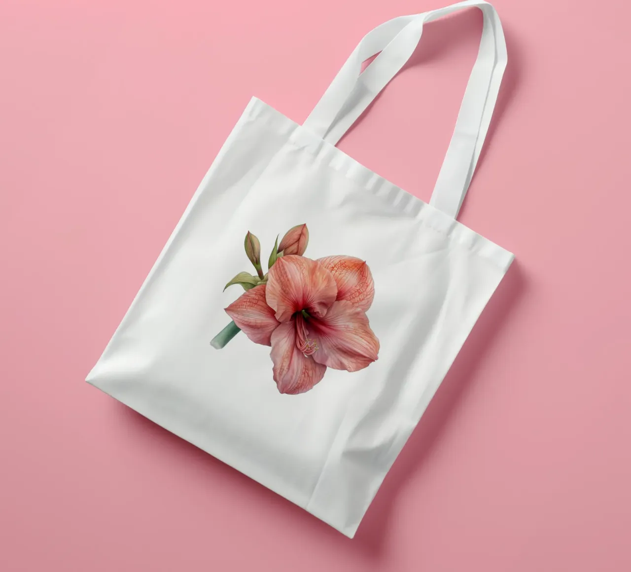 Amaryllis Flower 4 tote bag by Bold Blooms
