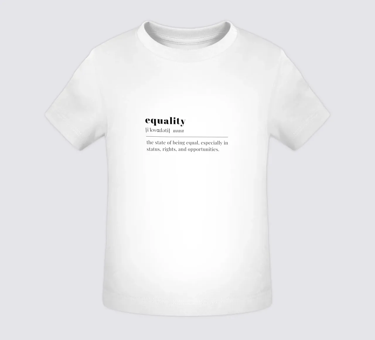 equality maglietta neonato da pilotpegasus