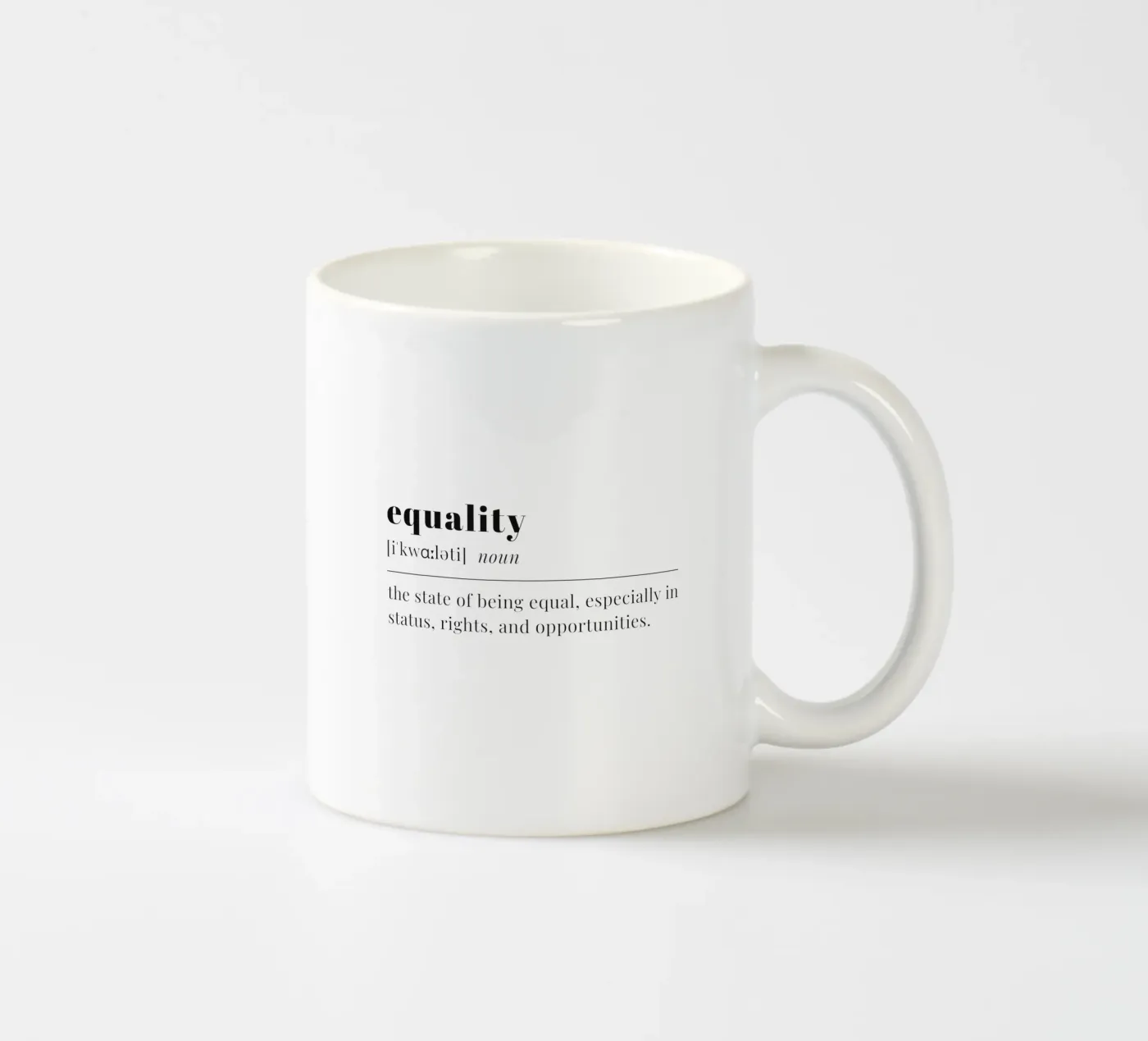 equality ceramic mug by pilotpegasus