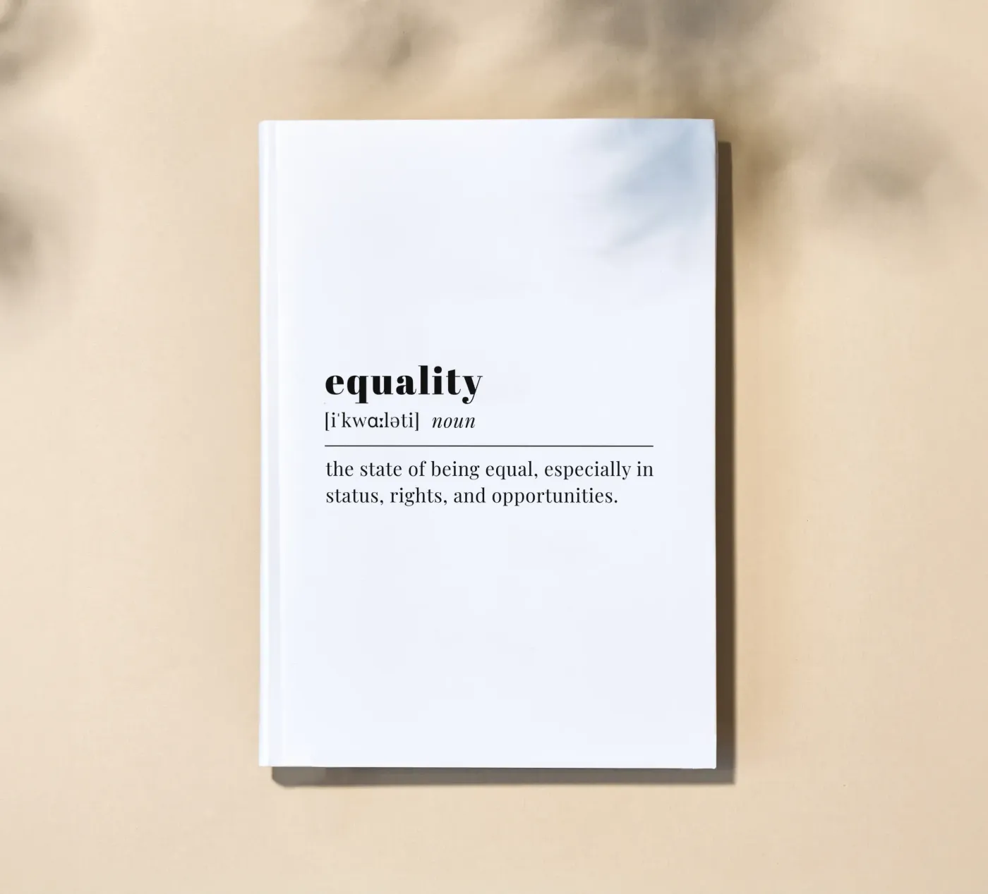 equality notebook by pilotpegasus