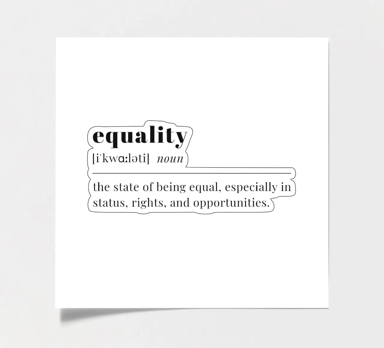 equality sticker sheet by pilotpegasus