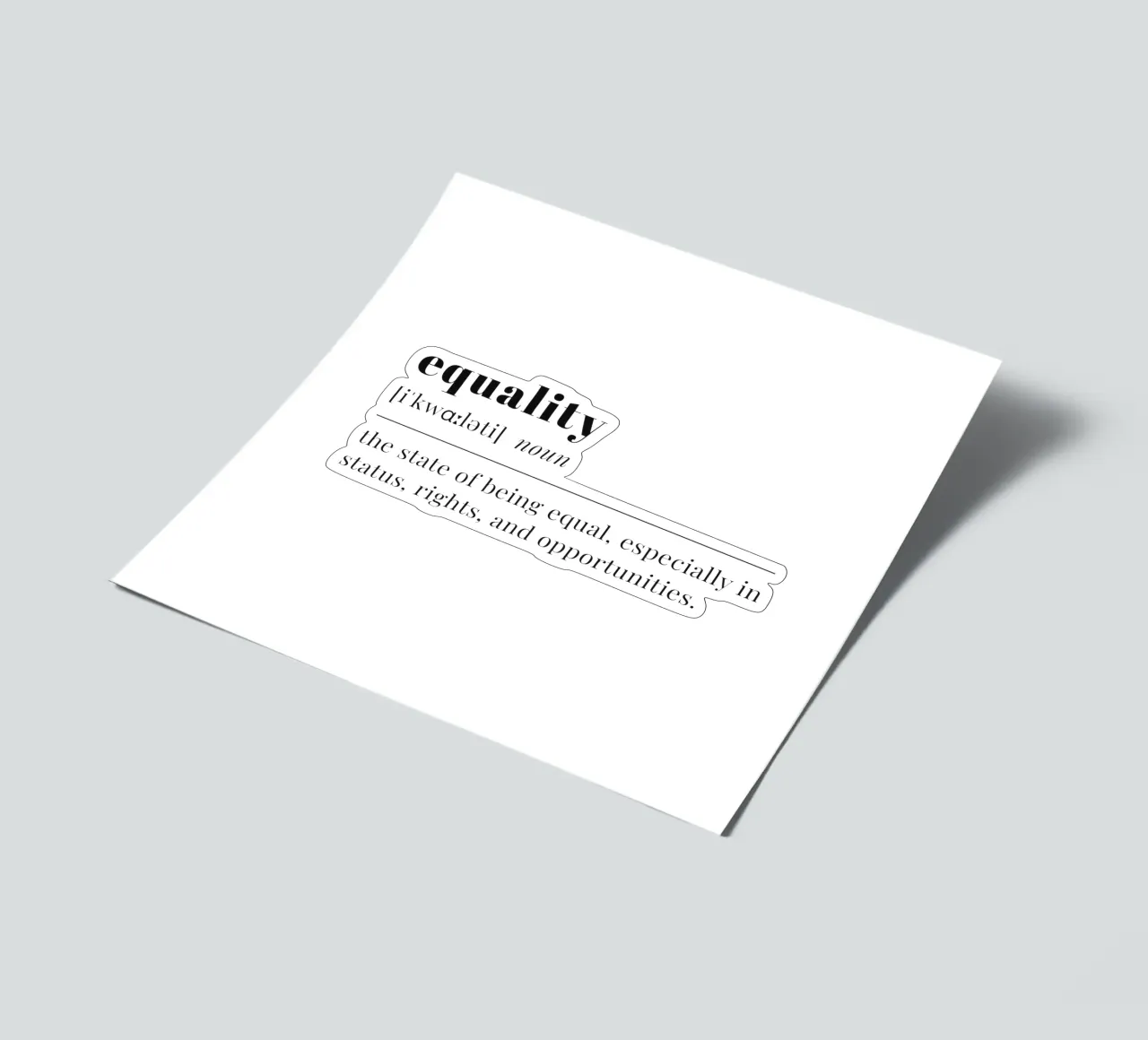 equality sticker sheet by pilotpegasus