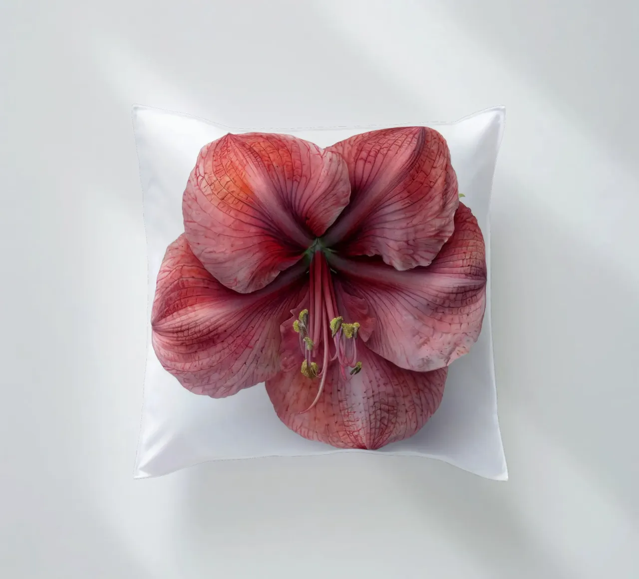 Fiore di Amaryllis 1 cuscino da Bold Blooms