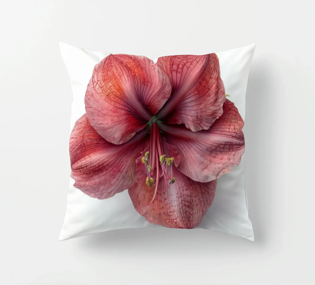 Fiore di Amaryllis 1 cuscino da Bold Blooms
