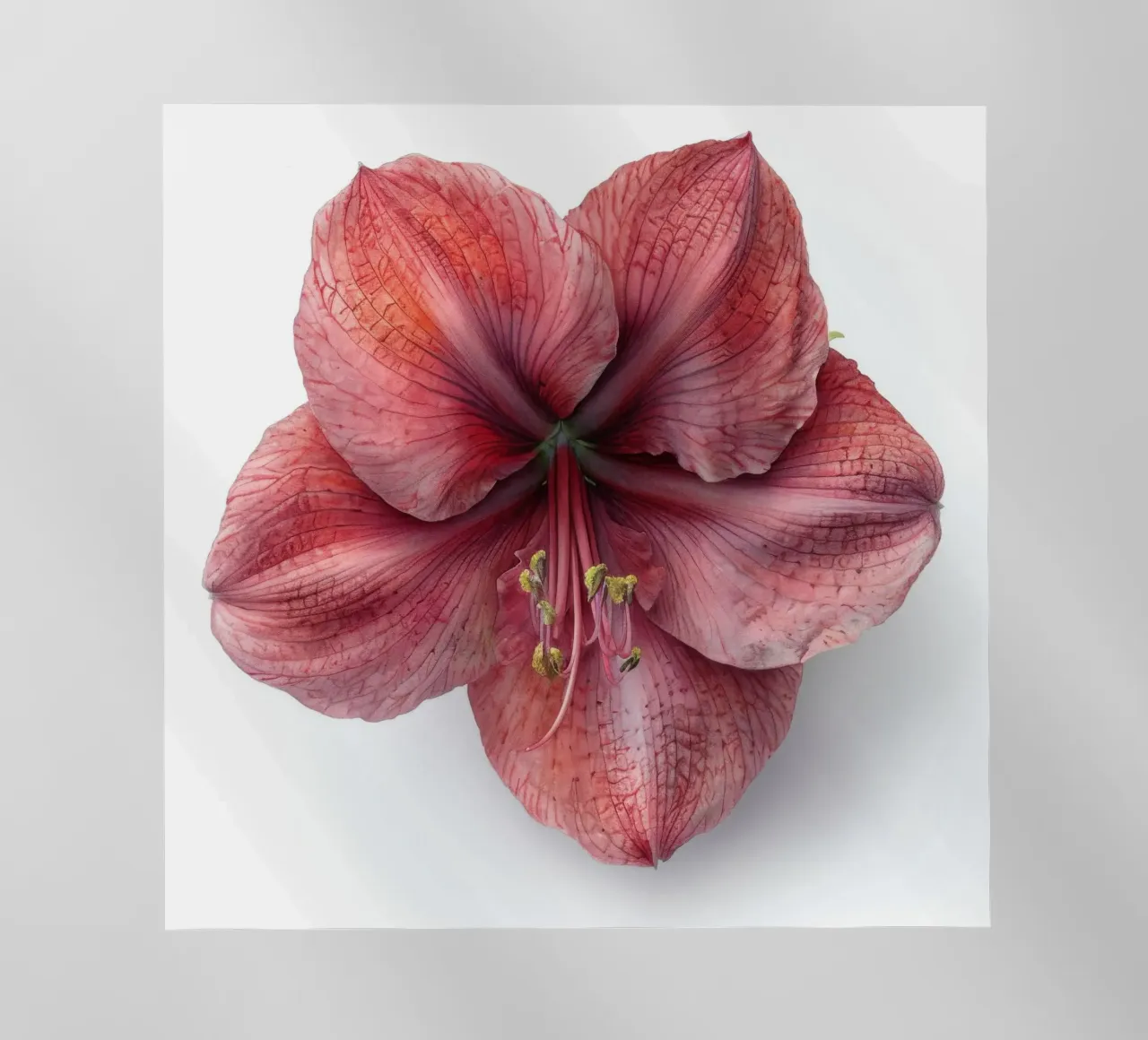 Fiore di Amaryllis 1 pellicola backlit da Bold Blooms