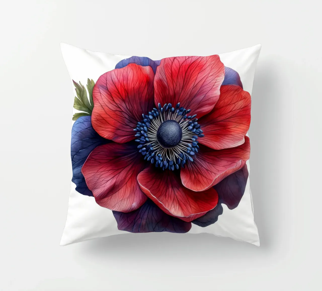 Fiore di anemone 3 cuscino da Bold Blooms