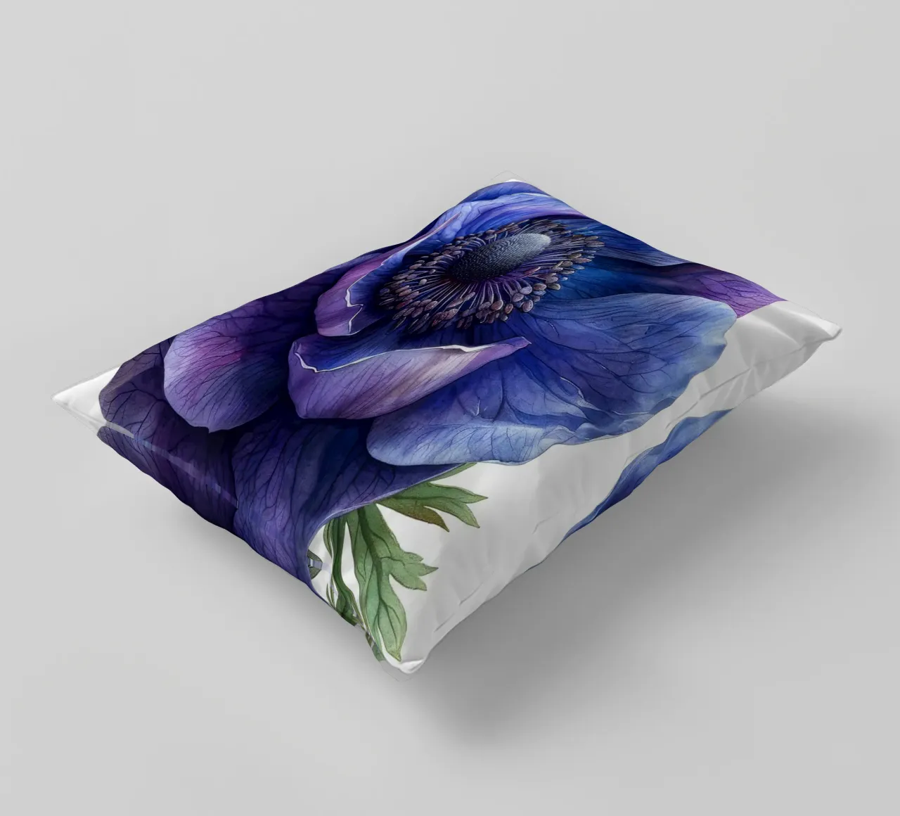 Fiore di anemone 4 cuscino da Bold Blooms