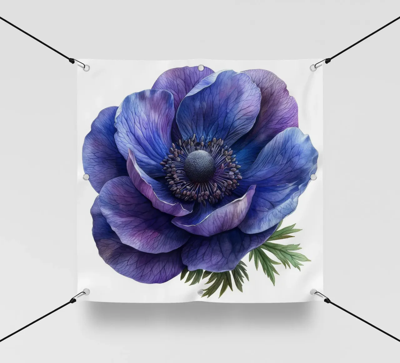 Fiore di anemone 4 telo in pvc da Bold Blooms