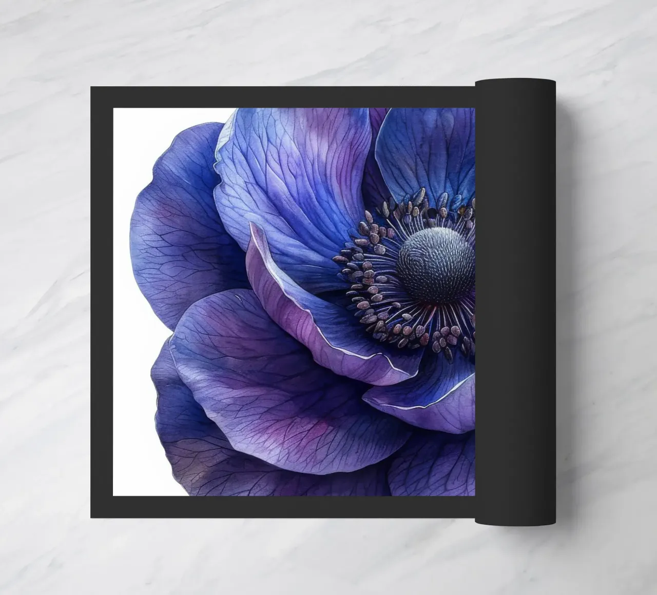 Fiore di anemone 4 zerbino da Bold Blooms