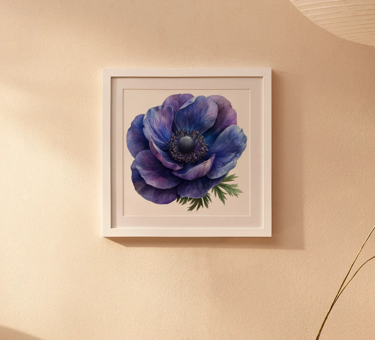 Fiore di anemone 4 carta hahnemühle da Bold Blooms