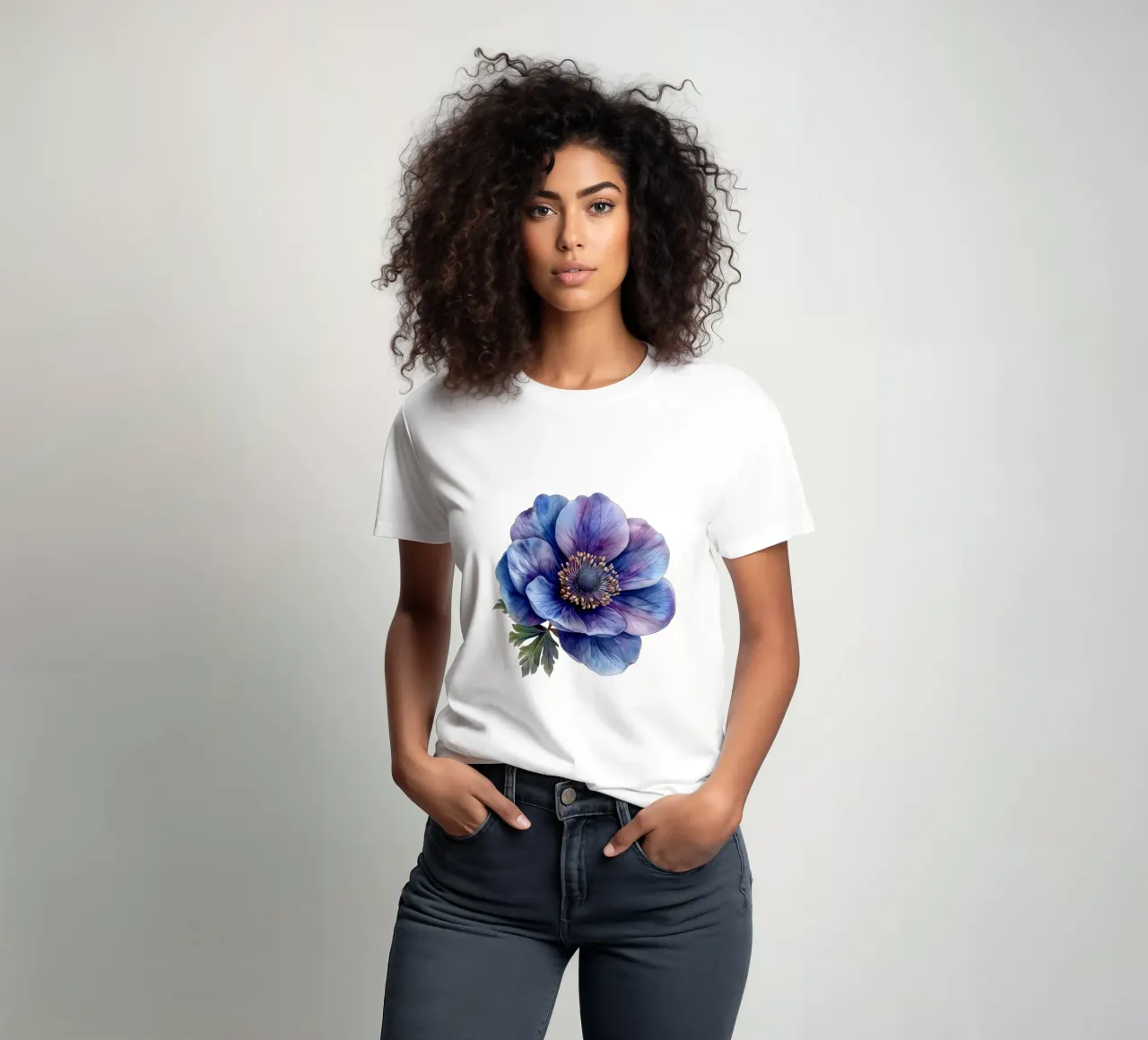 Fiore di anemone 1 t-shirt da Bold Blooms