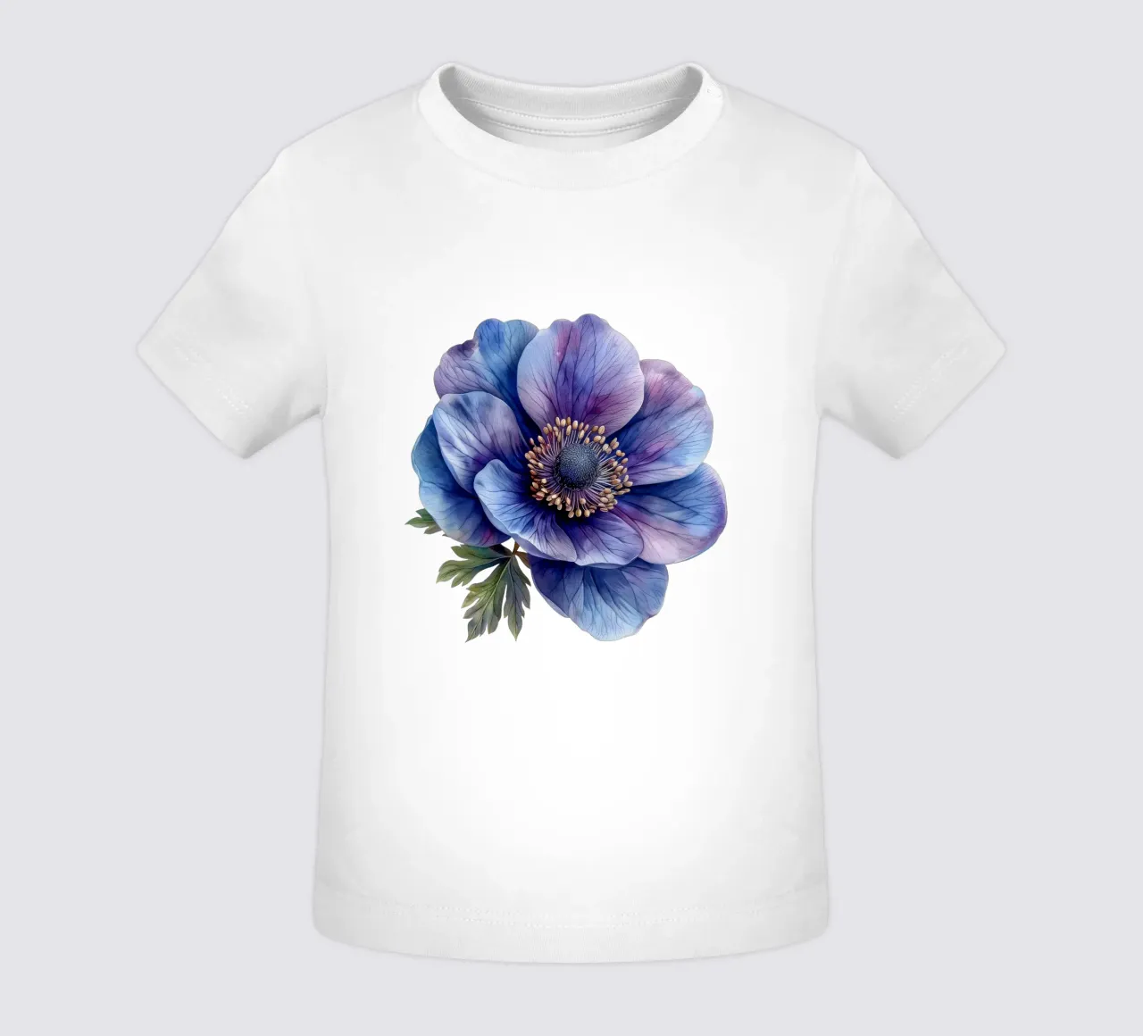 Fiore di anemone 1 maglietta neonato da Bold Blooms