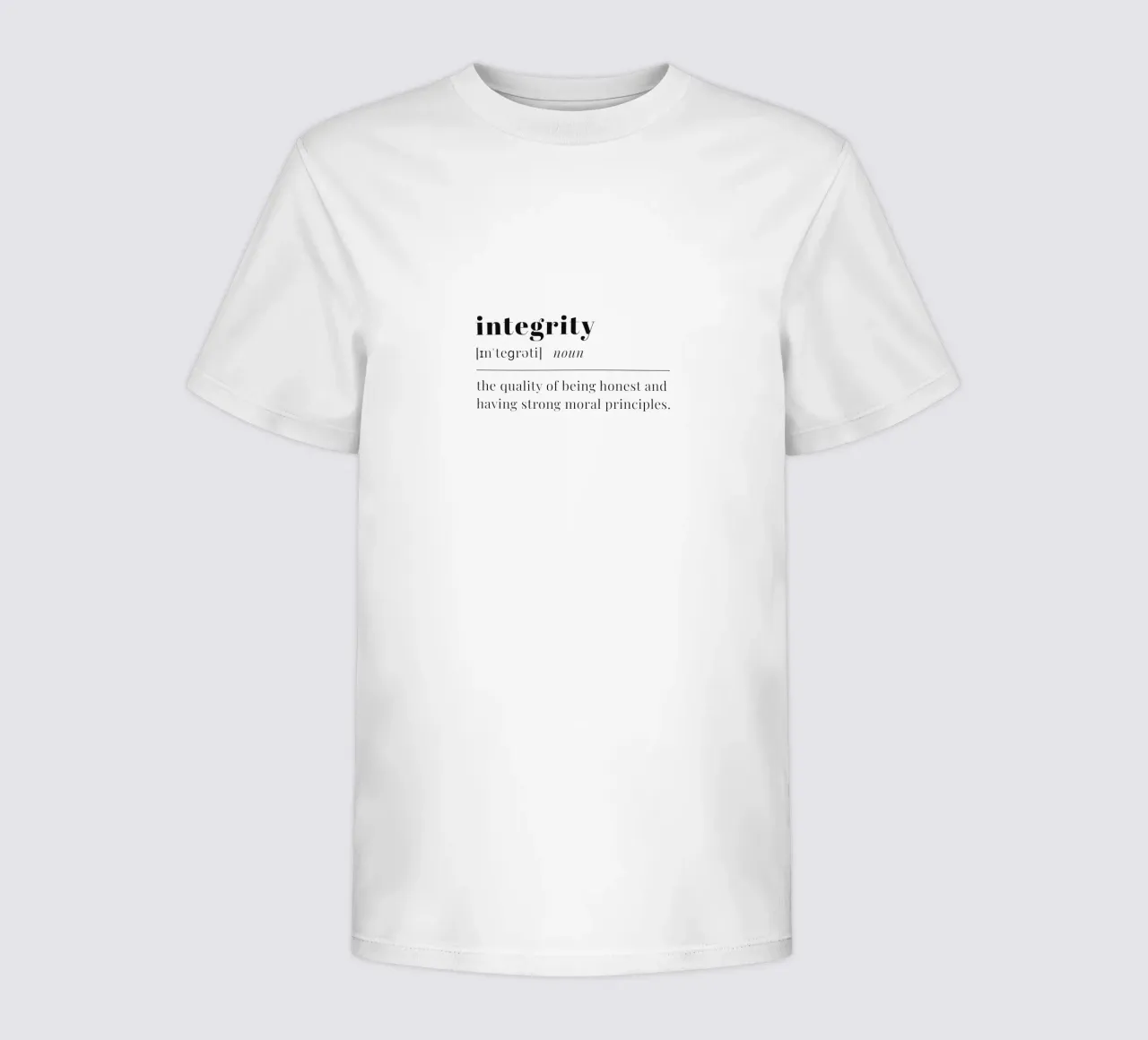integrity t-shirt bambini da pilotpegasus