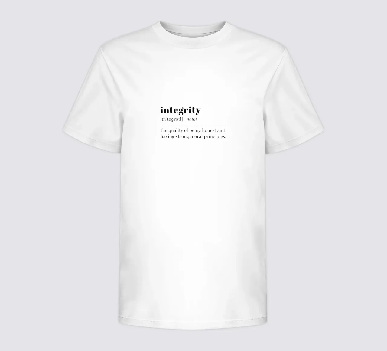 integrity t-shirt bambini da pilotpegasus