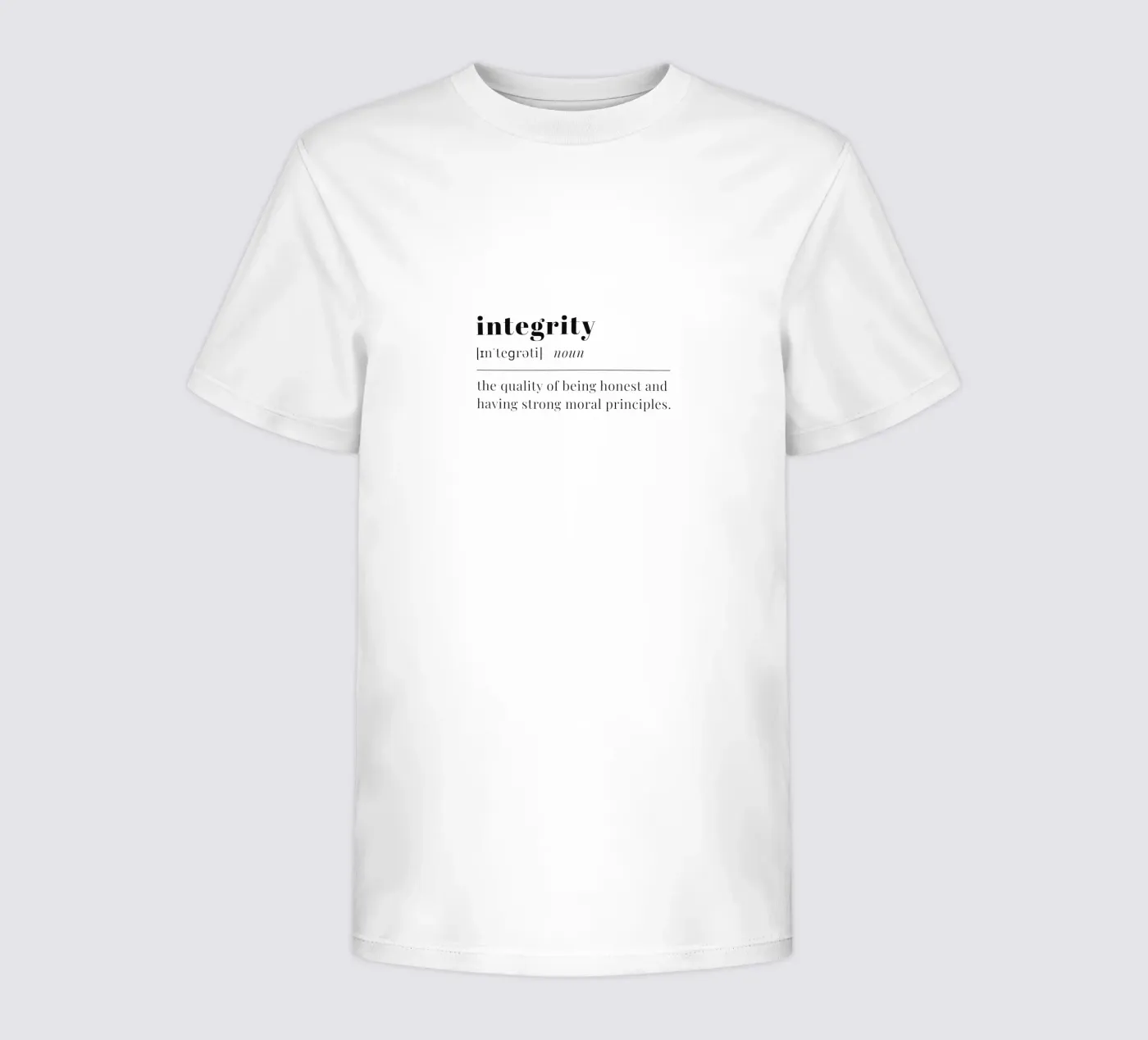 integrity t-shirt bambini da pilotpegasus